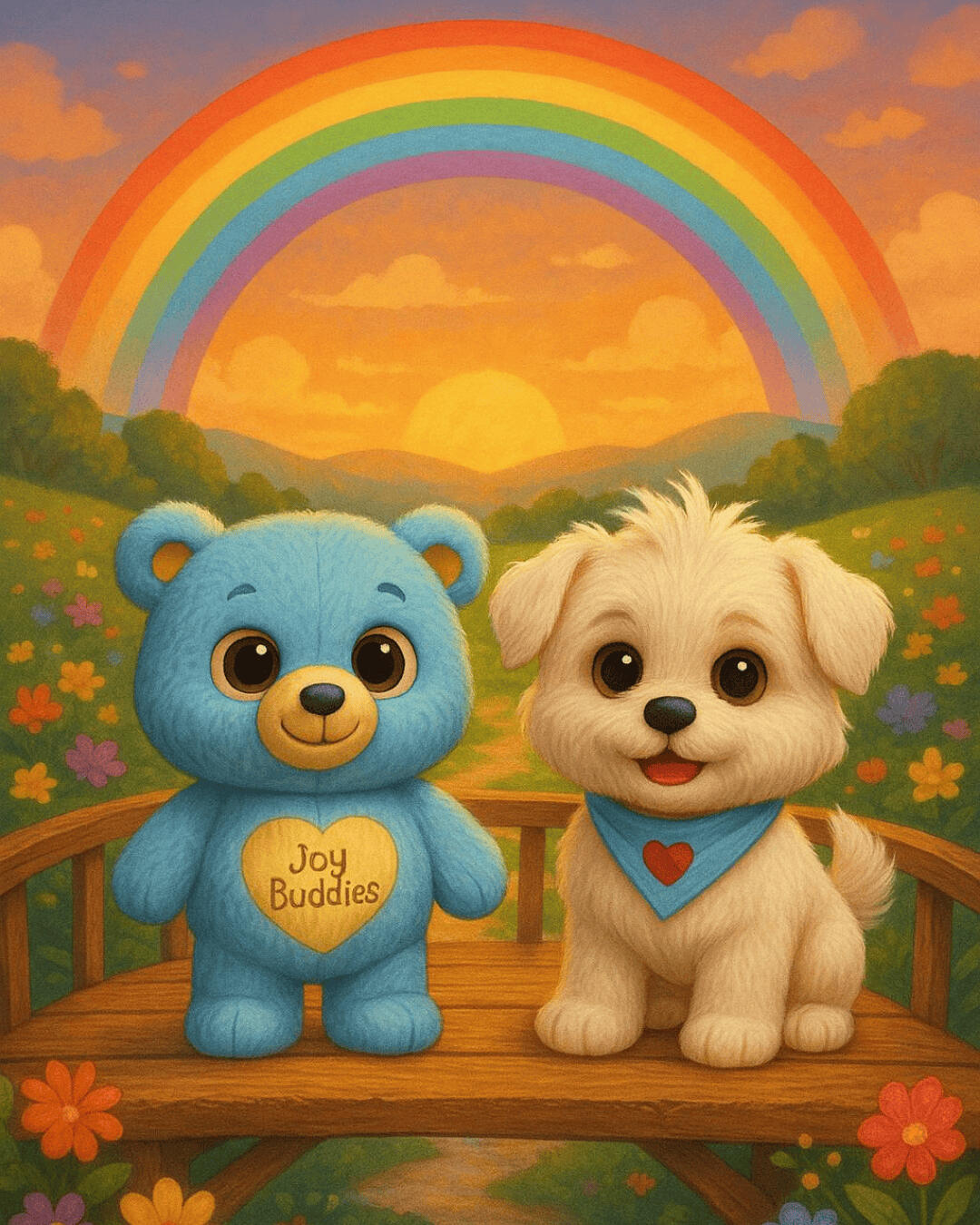 Meet the JoyBuddies: Spreading Love, One Hug at a Time ๐ Plush toys with heart. Characters with soul. Stories that heal.